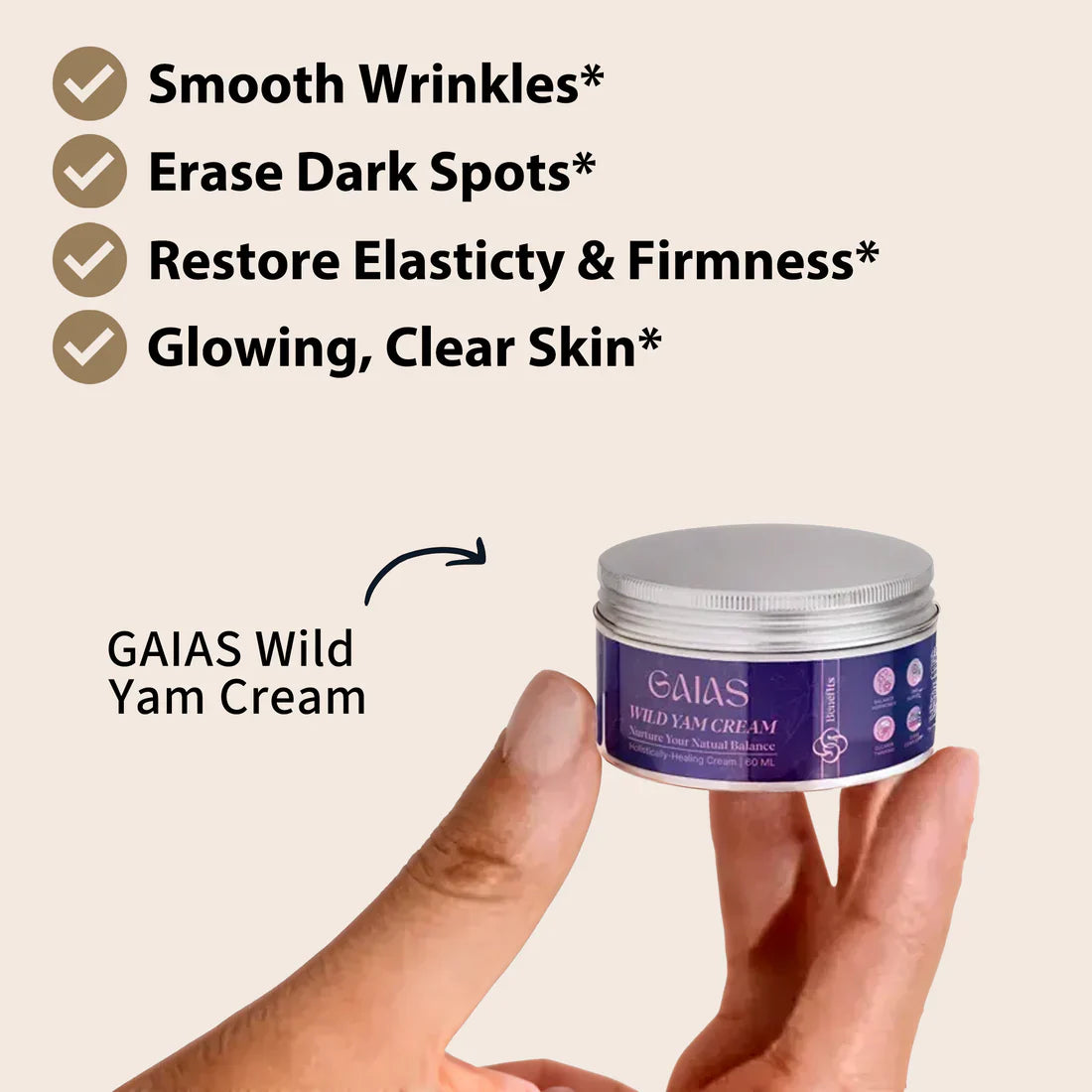 GAIAS® Wild Yam Cream